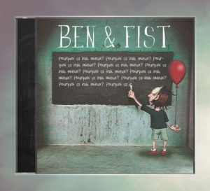 Mockup du CD de BEN & FIST