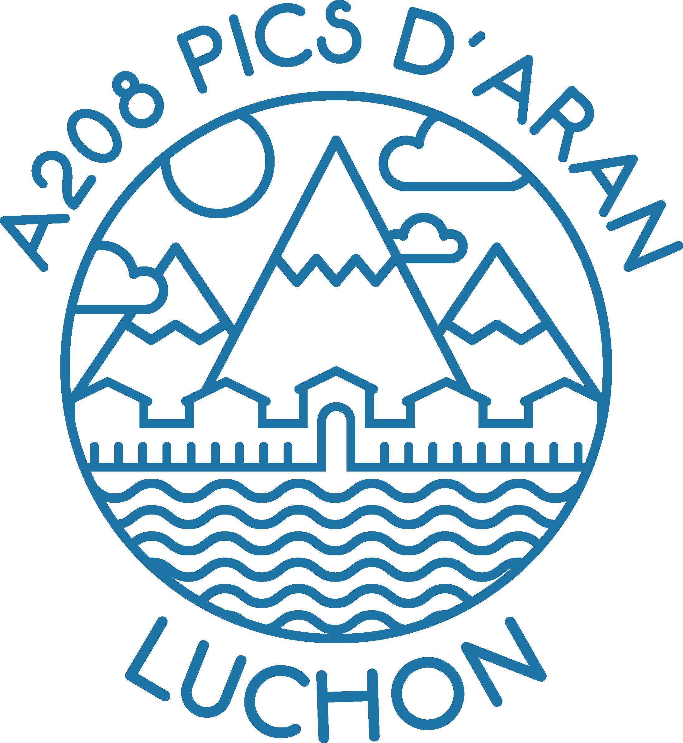 Logo thermes montagne pour l'appartement A208 résidence des pics d'Aran à LUCHON
